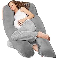 12ft Comfort U Pillow Case Back Body Support Nursing Maternity