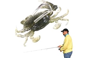 PHASZ Esche da Pesca morbide - Esca Morbida realistica con Amo Appuntito,Buona Attrezzatura da Pesca Che affonda in Acqua, Design Anti-Appeso, Esche da Pesca realistiche per Pesci mandarini e Carpe