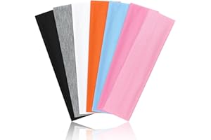 Tumurup Fascia Capelli Donna, 7 Pezzi Fasce Per Capelli Donna Antiscivolo Fascia Per Capelli Elastiche Fasce Capelli Sport Headband Yoga Fitness