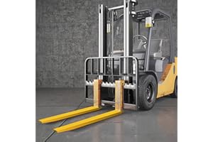 Frantools Rallonges de Fourche à Palette 182cm Extensions de Fourche à Palette Rallonges de Fourche en Acier pour Chariot Elévateur à Fourche Transport de Charge Livraison Chantier