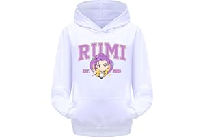 MAGLIERIA CONFORTI Felpa con Cappuccio Anime di Rumi Bambina Spedizione Express