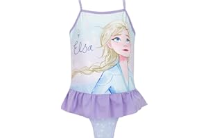 Disney Frozen Costume da Bagno Bambina | Costume Mare Frozen | Costumi Intero Ragazza