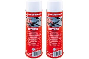 ROTHENBERGER Industrial 2 x RoTest Leak Detector Spray 400 ml | Quick and Safe Finding of Leaks | Leak Detector | Finding Leaks on Gas Pipes & Pressure Lines