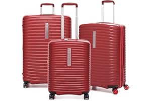 MODO BY RV RONCATO Set 3 Trolley G+m+c 4 W Vega Valigia, piccolo + medio + grande