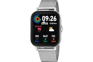 Lotus 50044/1 Montre Connectée avec Bracelet en Maille d'acier