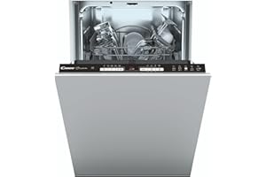 Candy CDIH 2L952-80 Slimline Integrated Dishwasher, 9 Place Setting, E Rated