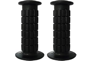 BRAT BMX Bicycle Handle Grips for Children – Set of Two/PVC/for Kid Junior Mountain Bikes/Non-Slip/Weather Resistant for Cycling in Nature/Parks/Easy Install on Handlebar/Boys Girls