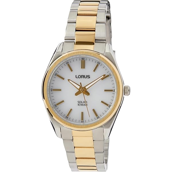 Lorus Analoog kwartshorloge voor dames, met roestvrij stalen armband RJ269BX9, zilver
