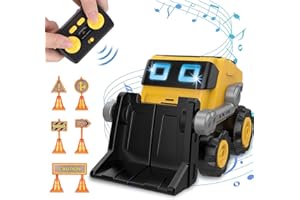 REMOKING RC Robot Children's Toy, 2.4 GHz Remote Controlled Robot with Sound and Light, Gift for Boys and Girls