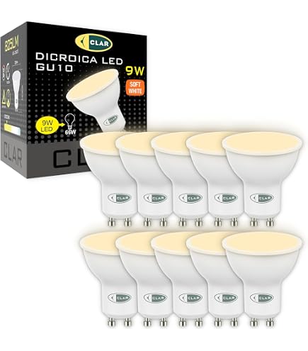 NUOXIN 6 Pezzi MR16 LED Lampadina 6W GU5.3 LED Light, 60W