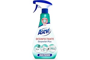 Asevi - Desinfectante Multiusos Asevi 'Ready to Use' - Limpiador desinfectante multiusos sin lejía - Elimina gérmenes y bacte