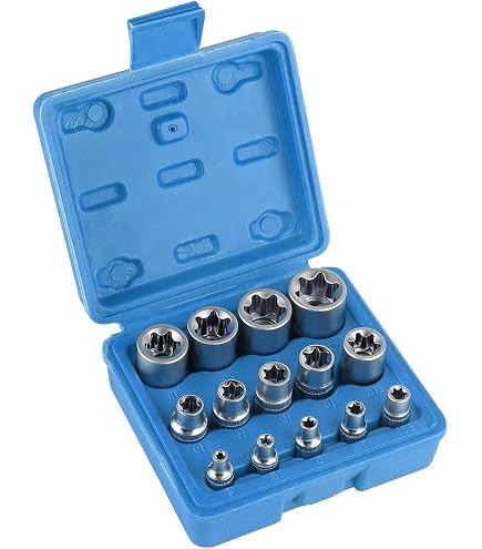 Lichtmaschinen-Werkzeugset 13-tlg. – Mit Vielzahn (XZN) M10 & TORX T50, Für Audi, BMW, VW Uvm.