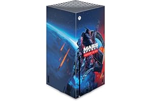 Head Case Designs sous Licence Officielle EA Bioware Mass Effect Art clé Graphiques légendaires Vinyle Autocollant De Jeu Peau Autocollant Couverture Compatible avec Xbox Series X Console