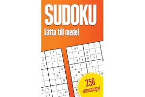 Sudoku : lätta till medel, 256 utmaningar