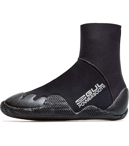 Scarpe Da Surf GUL 2024 Strapped Power Slipper | Neoprene 3 Mm | Suola Rinforzata | Per Scogli E Rocce | Taglia UK