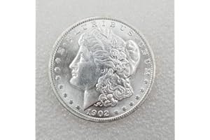 DDTing 1902 Estados Unidos Liberty Antiguo Morgan Un Dólares - Gran Moneda Americana - Monedas Viejas de Estados Unidos - Estados Unidos Original Morgan Uncirculated Us Mint goodService