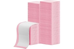 EXTRAPINS 100 Stück Betteinlagen Inkontinenz Einweg, 33 x 43 cm Wickelunterlage Einweg, Weich, Saugfähig und Wasserdicht, Inkontinenzunterlage für Betten, Erwachsene, Senioren oder Kinder