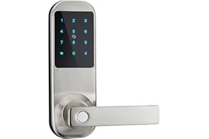 HAIFUAN Security Digital Keyless Code Door Lock, Unlock with Code Card and Key(HFAM10) (NB)