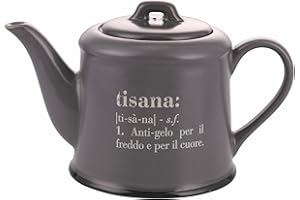 Villa d'Este Home Tivoli 2000 Teiera 900 ml in gres, Victionary