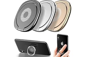 JIAMIAN 3 Piezas Soporte De Anillo para Teléfono Móvil, Soporte Anillo, con Giro De 360 Grados, Soporte para Anillos, Compatible con Todos Los Teléfonos Inteligentes