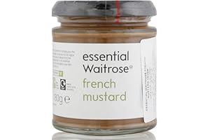 Essential Waitrose French Mustard 180g