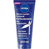 NIVEA Perfecting Body Serum Lotion, 72h Hydration, 200 ml | Ultralight, Pure Hyaluronic Acid &amp; Niacinamide, Smooth and Radian