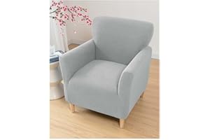 ELYSYSRL Stretch Armchair Covers for Chairs Slipcovers for Living Room Couch Covers for Chair Protectors Cover for Dogs/Pets/Kids, Pattern Jacquard 1 Seat Small Sofa Cover ( Color : #10 , Size : Small Sofa Cov