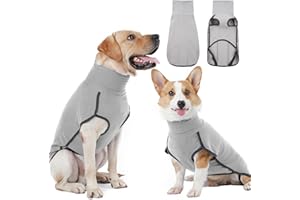Hjyokuso Jersey Perro, Ropa Perro, Disfraz Perro, Ropa para Perros, Ropa para Perros pequeños, Ropa Perro Mediano, Jersey Perro Grande, Abrigo de Perro Suave y cálido, Abrigo Perro - XL