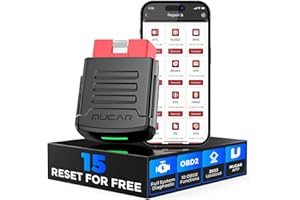mucar BT200 PRO Bluetooth OBD2 Scanner, All System Diagnostic + 15 Reset Car Diagnostic Tool for Auto Check Clear Engine Light Smog Check Car Scan Tool