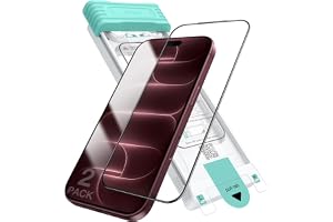 JETech Antireflex 3D 9H+ Skärmskydd för iPhone 18 Pro/17 Pro, 2-Pack