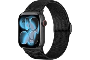 Ynitec Stretchigt sportband i nylon för Apple Watch-band för kvinnor män