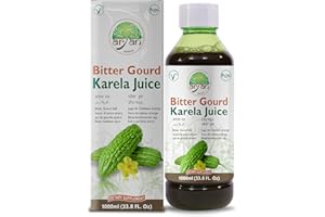 Aryan Herbals Karela Bitter Gourd Juice, May Help in Sugar Control, Immunity & Digestion Booster, No Added Sugar & Artificial Colors, Natural Juice, Tastes Bitter But Good for Health- 1000 ml