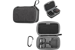 Gdraco Hartschalen für Insta360 Ace/Ace Pro 2/1 Kompakte Tragetasche Schutzhülle Kompatibilität Insta360 Ace Pro Sportkamera und Zubehör mit Bergsteigerschnalle