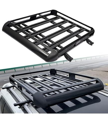 Barres De Toit Universelles Aluminium 160 Cm - Porte-Bagages Toit Voiture 150 Kg Pour SUV