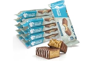 Shake That Weight Chocolate Coconut Meal Bars - 10 Meals, 13.9g Protein, Gluten-Free, Low Sugar Meal Replacement Bars for Weight Loss, High Fibre, Vegetarian