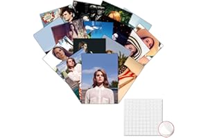 GTOTd Lana Del Rey Wall Poster(16 Pack with Wall Collage Kit) 11.5" x 8.2"in, Pop Singer Merch Party Unframed Version HD Printing Poster for Room Club Wall Art Decor.
