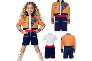Ekukeon Demon Costume per Bambini,Costume Cosplay Hunter,Pop Singer Costume per Bambini,per Halloween Carnevales Cosplay, Pop Star