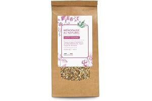 RUE DES PLANTES - Tisane Ménopause Naturel 100g | Formulation Adaptée aux Besoins des Femmes