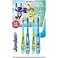 Jordan ® | Step 3 | Kids Toothbrush for Age 6-9 Years Old | 4 Units