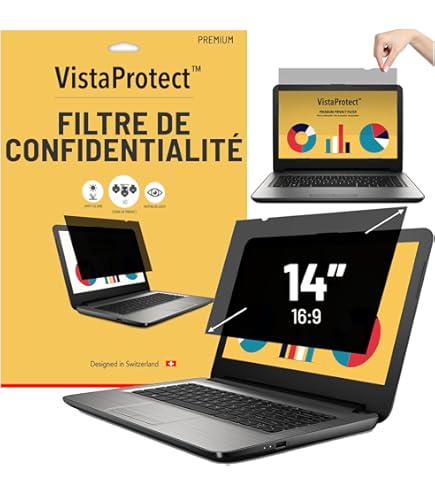 upscreen Anti-Spy Blickschutzfolie für HP EliteBook 645 G11