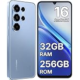 Blackview Wave 10 Android 16 Mobiles, 6.88" 120Hz, 32GB+256GB Smartphone | 32MP+13MP Cell Phones, 5000mAh/0.3cm/WiFi 5G/Face