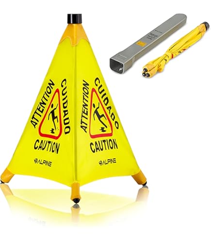 Wholesale Hotel Products Premium Wooden "Caution Wet Floor" Bilingual Sign- Real Hardwood Construction, 23"x14", Non-skid Plastic Feet, Walnut Wood/Brass Plate-great For Hotels, Churches, Offices