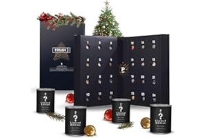 ‎P-STASH P-Stash Adventskalender 2025 - Weihnachtskalender mit Nüssen & Schokolade - Pistazien, Mandeln, Haselnüsse, Erdnüsse uvm - Nussmischung mit einzigartigen Gewürzen, handgeröstet in Berlin