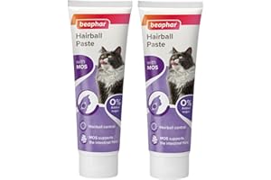 BEAPHAR 2XHairball Paste Two-in-One for Cats, 100 g