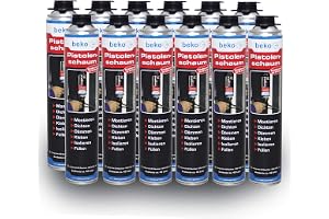 12 x Beko pistolskum, polyuretanskum, 750 ml