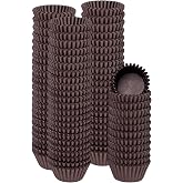 Gcardist 500 Pieces Mini Muffin Cups Coffee Muffin Cups Food Grade Paper Baking Cups Odorless (Small Size)