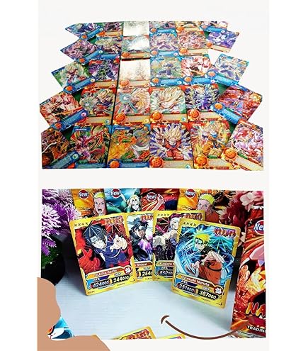 Ultimate Ninja Anime Trading Cards Set – 48 Collectible Cards