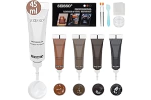 SEISSO Kit de réparation du Cuir, crème de réparation du Cuir, Kits de réparation du Cuir, Kits de réparation du Cuir miscibles, Les Chaussures, Les Manteaux, Les sièges de Voiture