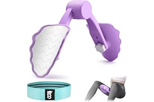 IECO Thigh Master, Inner Thigh Exerciser for Women, Pelvic Floor Strengthener for Trimming Arms, Hip, Legs, Chest, Adjustable Resistance Thigh Toner Home Gym Equipment