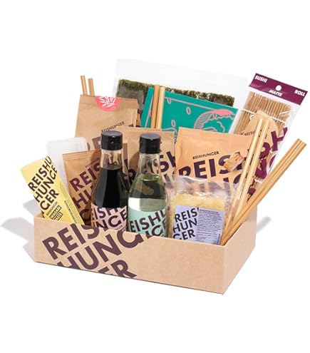 Yoaxia Hangiri Sushi Reis Schüssel 30cm - Komplett-Set Mit Fächer & Matte